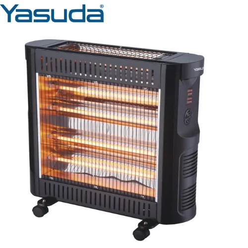 Side view of Yasuda Quartz Heater YS-H25Q