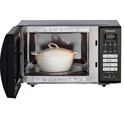 Front view of Panasonic NN-CT654MYTE Microwave Oven