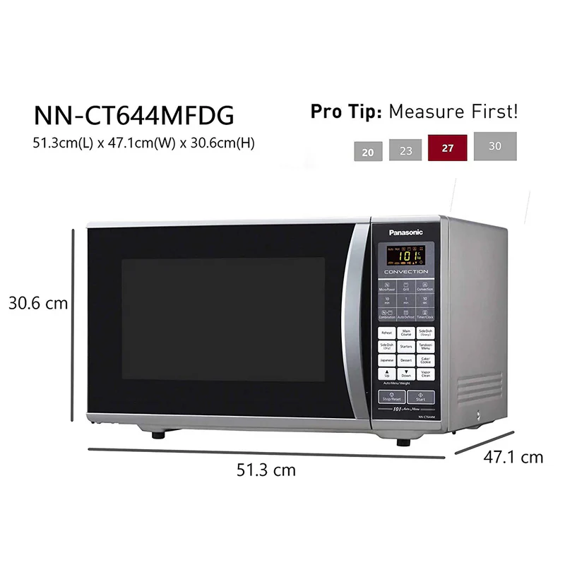 Panasonic Microwave Oven in use