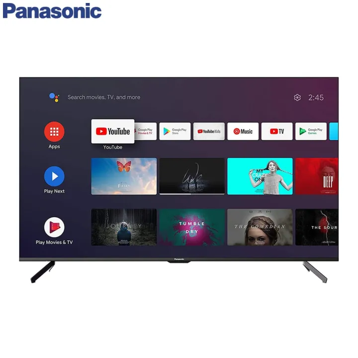 Panasonic 65 Inch LED TV in use