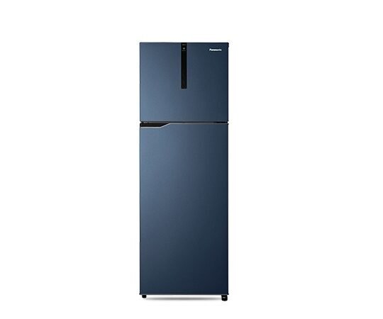 Frost-free double-door refrigerator; 307 litres capacity Energy Rating: 3 Star Warranty: 1 year on product, 10 years on compressor ECONAVI Ag clean 35l vegetable box Toughened glass shelves Surround cooling airflow