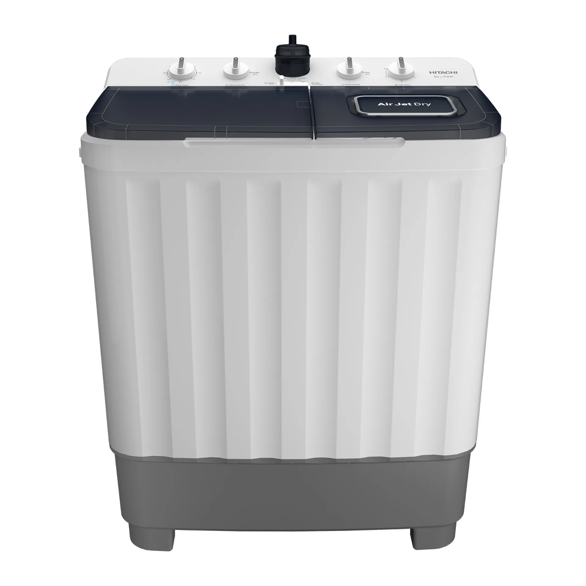 Hitachi Semi Automatic Washing Machine 9KG