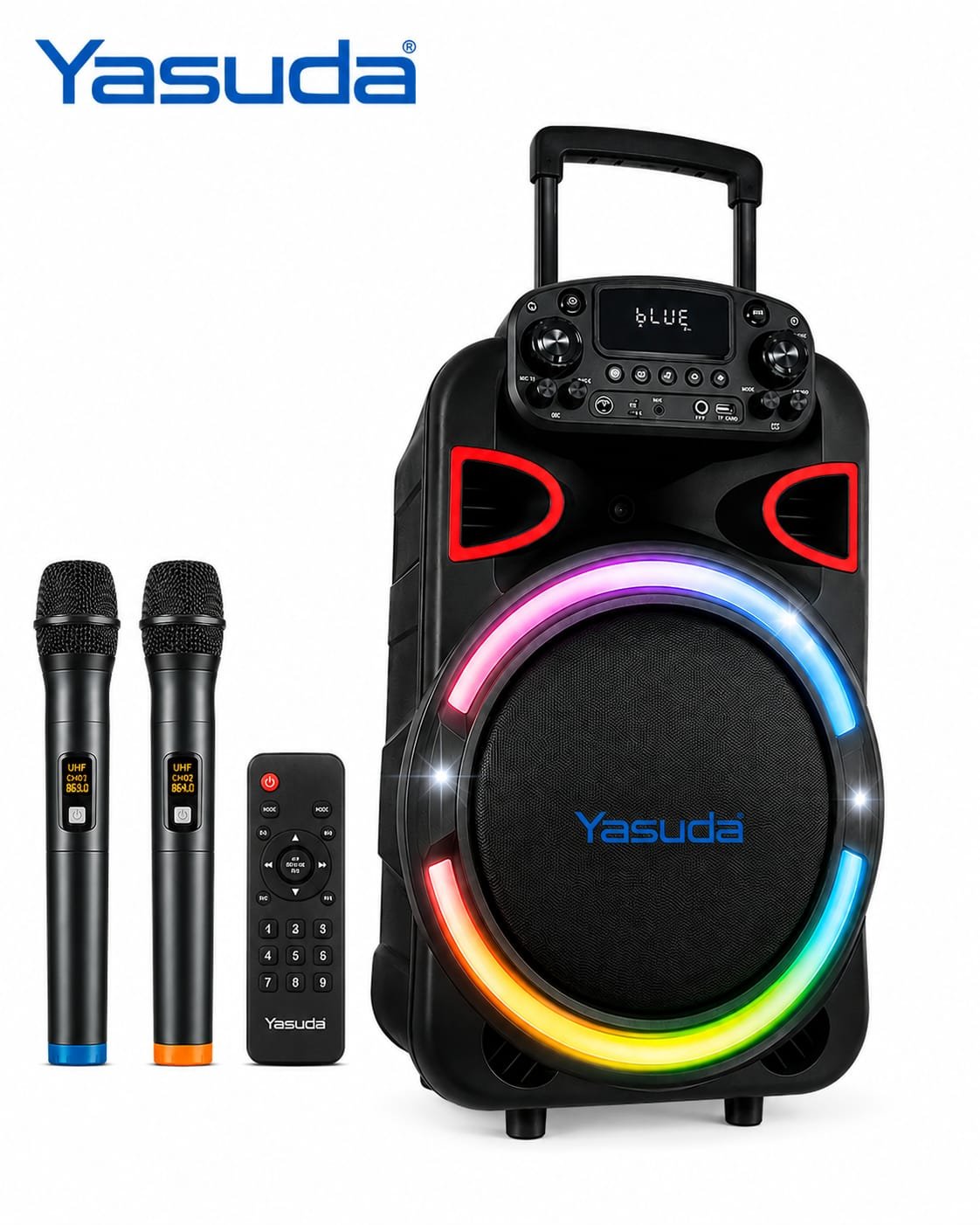 Yasuda YS-15TF 12″ Bluetooth Trolley Speaker